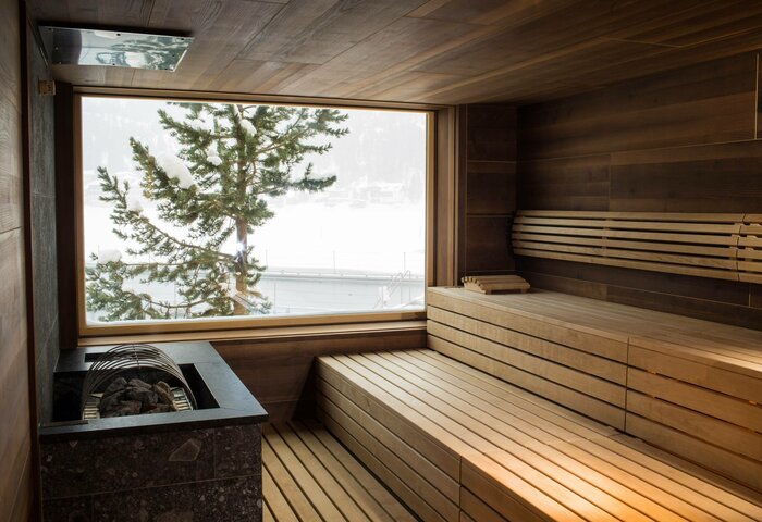 Wellness hotel in Carinthia: Saunas with fantastic view
