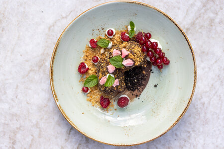 Regional cuisine at the gourmet hotel Carinthia, Austria Regional cuisine at the gourmet hotel Carinthia, Austria